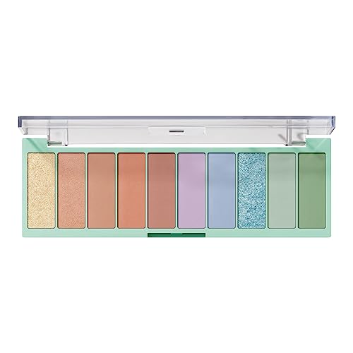 e.l.f. Perfect 10 Eyeshadow Palette, Ten Ultra-pigmented Nude, Matte Shades, Blendable Formula, Vegan & Cruelty-free, Nude Mood (Packaging May Va