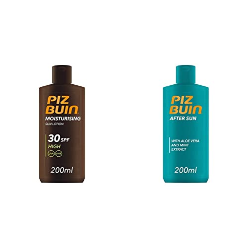 Piz Buin After Sun Tan Intensifying Moisturising Lotion | With Shea Butter and Vitamin E | 200 ml (Pack of 1)