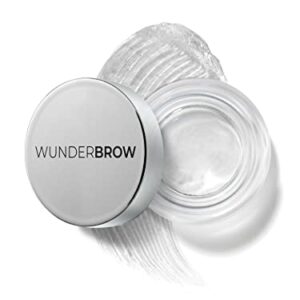 WUNDERBROW FIX IT Eyebrow Gel for Soap Brow Lamination Effect Wax with Styling Brush - Long Lasting Extreme Freeze Hold, Natural Finish 2.5g