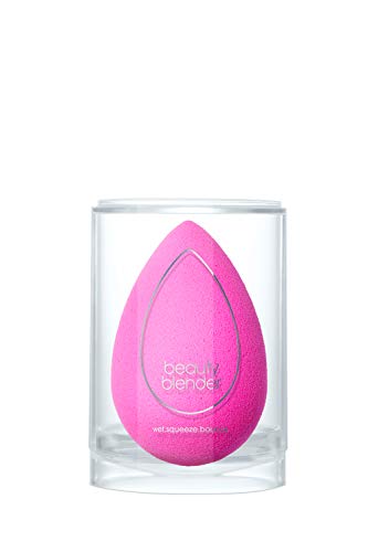 Beautyblender - Original Makeup Applicator Sponge - for Powder Liquid Coverup BB Cream or other Cosmetic Foundation Products - in Pink