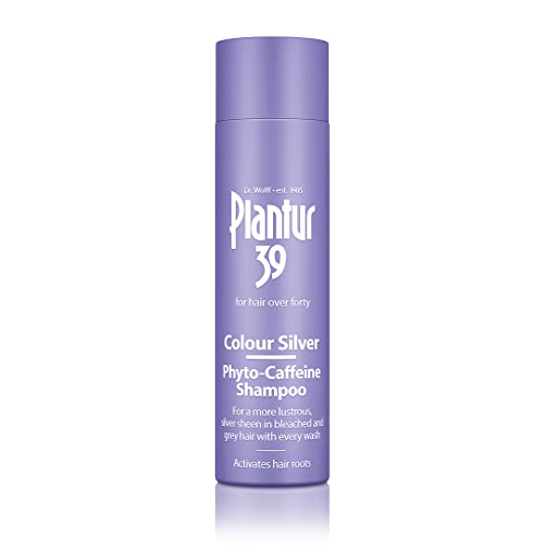 Plantur 39 Purple Shampoo 250ml | Enhanced Silver Sheen for Bleached and Grey Hair | Prevents and Reduces Hair Loss and Supports Hair Growth