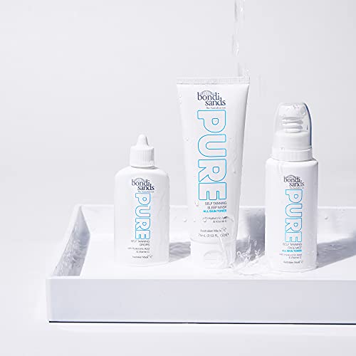 Bondi Sands PURE Self-Tanning Drops | Hydrating, Concentrated Formula Gives a Buildable, Customisable Glow, Enriched with Hyaluronic Acid and Vit