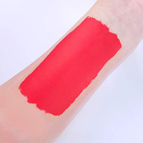 Moon Creations Pro Face & Body Makeup | England Flag Red & White Set | 36g | Professional Colour Paint Cake Pots for Face Painting | Face Paint F