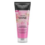 John Frieda Vibrant Shine Colour Shine Conditioner 250 ml, Weightless Glossing Conditioner for Shiny Hair, Sulphate-Free and Silicone-Free Condit