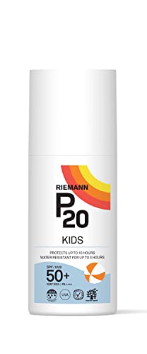RIEMANN P20 Sun Cream For Kids SPF50+ ml Long Lasting Protection for up to 10 Hours Water Resistant for up to 3 Hours Suitable for children aged