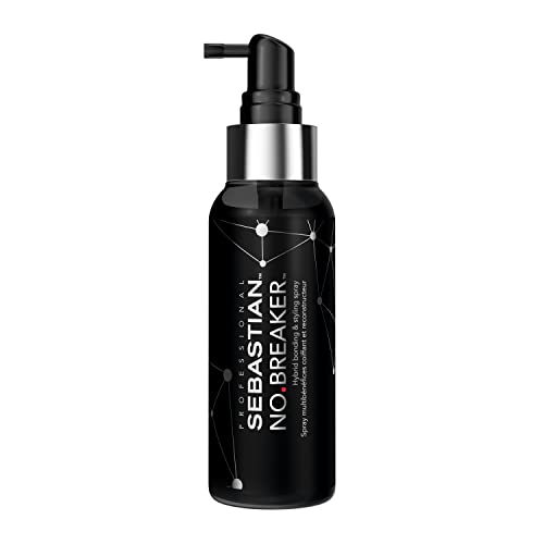Sebastian Professional No.Breaker Hybrid Bonding & Leave-in Styling Hairspray, Anti Breakage & Added Body, For All Hair Types, 100ml