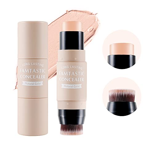 Erinde 3-in-1 Cheek Blush & Lip Tint & Eyeshadow, Creamy Blush Stick for Cheeks & Lips with Brush, Buildable Lightweight Hydrating formula, Easy