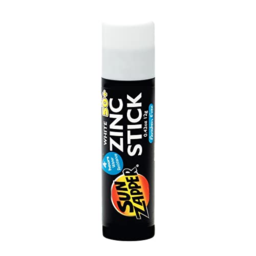 Sun Zapper Zinc Sun Stick - (Light Skin Tone) Sunblock Sticks for Face SPF 50 Mineral Sunscreen - Sun Zapper Australian Natural Sunscreen