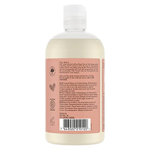 SheaMoisture Coconut & Hibiscus sulphate free shampoo Curl & Shine Shampoo for thick, curly hair 384 ml