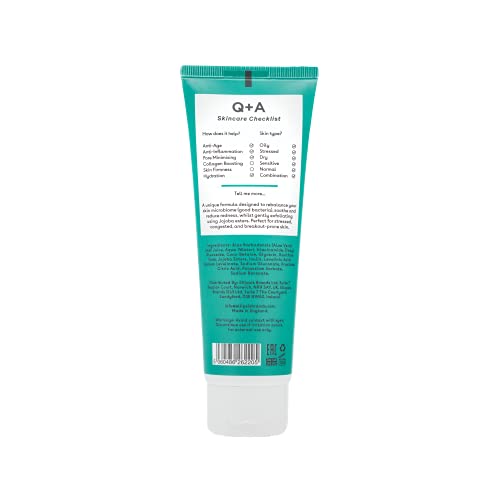 Q+A Niacinamide Gentle Exfoliating Cleanser, Niacinamide, Inulin and Fructose protect your skin against irritation and sensitivity, whilst promot