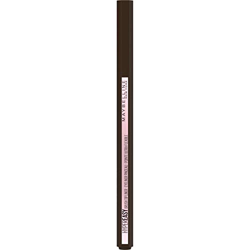Maybelline Hyper Easy Brush Tip Liquid Eye Liner, Long Lasting, Easy To Apply, Smudge Proof Formula 810 Pitch Brown