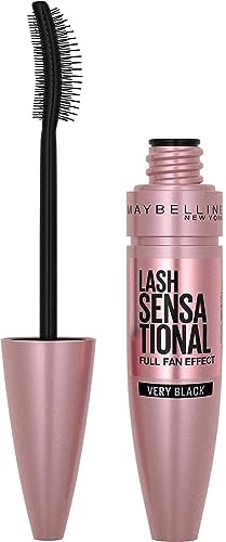 Maybelline New York Volume Mascara Lash Sensational, Black, 9.5 ml, Pack Of 1