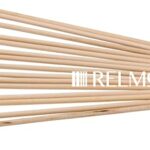 RELMoS Manicure Cuticle Pedicure Orange Wooden Wood Sticks Nail Art Tools Double Dual Ended 100 pcs