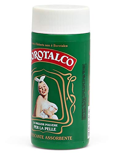 Borotalco Talcum Power, Mini Jar, Talcum Powder, Mini Talcum Powder Multipurpose Absorbing and Refreshing for Velvety Skin and Suitable for Men,
