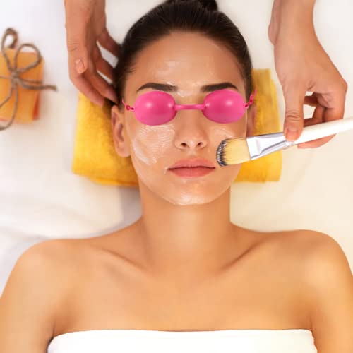 Healifty Tanning Bed Goggles Flexible Tanning Goggles Adjustable UV Eye Protection, Safety Goggle Shading Patch Safety Eye Patch for Salon Indoor