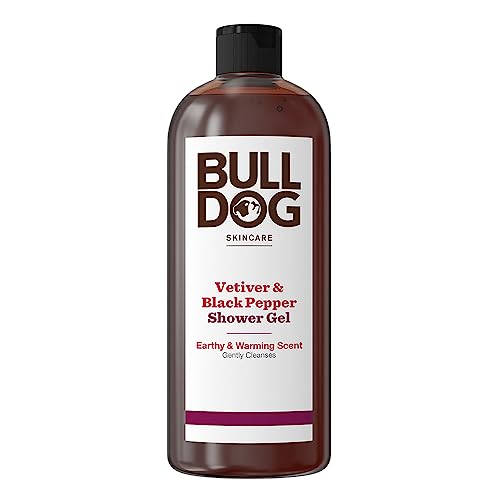 BULLDOG – Bodycare for Men | Lemon and Bergamot Shower Gel | Fresh and Revilatising Body Wash | 500 ml