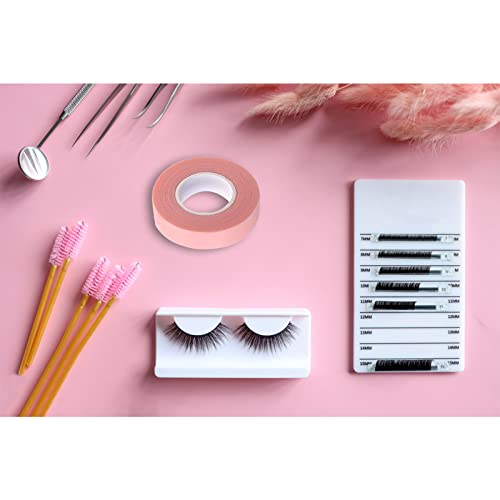 Eyelash Tape, Breathable Lash Tape Eye Tape Pink Eye Make up Tape Eyeshadow Tape Micropore Tape Eye Tape Adhesive Lash Extension Tape Medical Tap