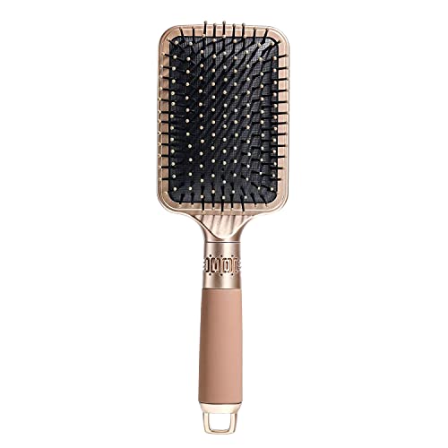 Hair Brush, Detangle Hair Brush Women, Paddle Hair Brush for Thick Hair, Tangle Free Hair Brush Men Gold