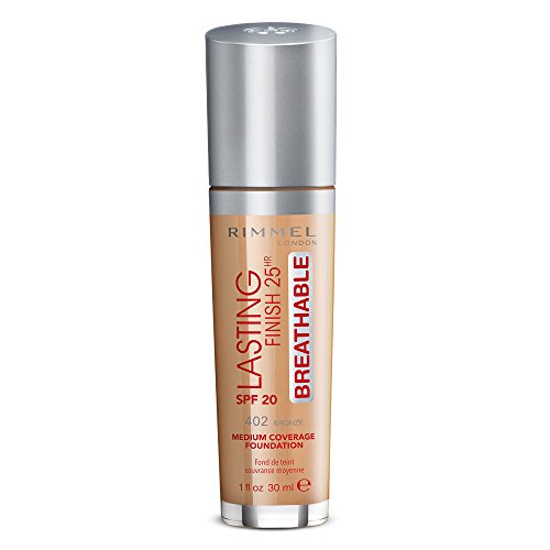 Rimmel London Lasting Finish Breathable Foundation, Spf 20, 101 Classic Ivory