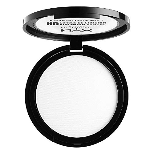 NYX Professional Makeup High Definition Finishing Powder, Pressed Powder, Skin Perfecting, Matte Finish, Oil Absorbing, Vegan Formula, Shade: Tra