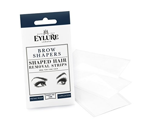 Eylure Taking Shape Eyebrow Shapers, Brow Wax Strips, Cold Wax, Pre-Cutout
