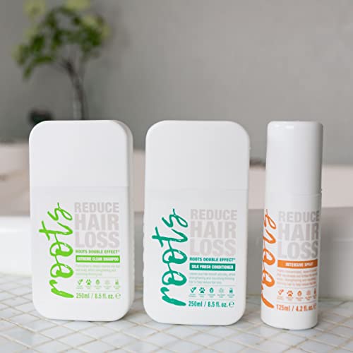 Roots Double Effect Haircare | Intensive Hair Growth Spray Treatment for Hair Loss Prevention and Thinning Hair | Sulphate Free Hair Treatment Sp