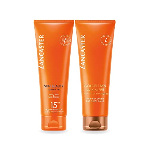 Lancaster Sun Beauty Body Milk SPF15 250ml | Sunscreen For Body | Broad Spectrum Sun Protection