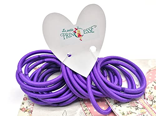 La Petite PrincesseThick red hair bobbles Red Hair bands, School Uniform Red Hair Elastic Bands Ponytail Holders Hair Bands Hair Bobbles for Wome