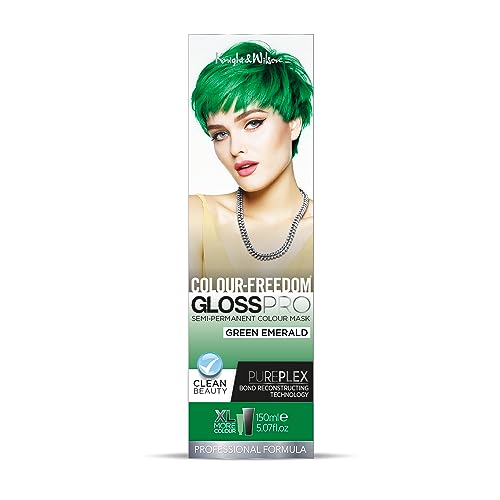 Colour-Freedom Gloss Pro 150ml Mystic Purple Semi-Permanent Hair Colour - Ultra-Vibrant Vegan Colour Mask with PurePlex | Ammonia Free Colour Las