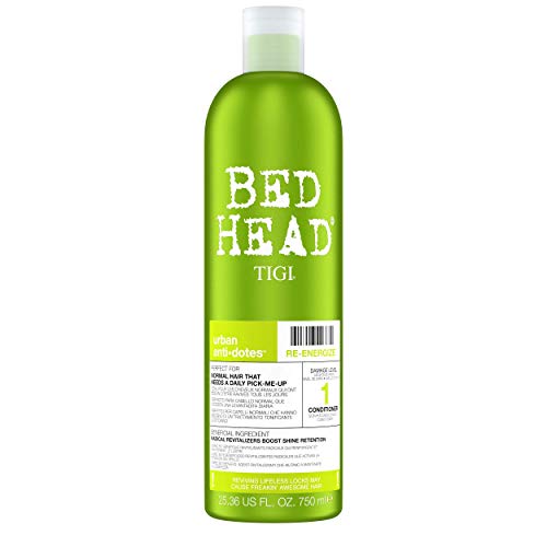 Bed Head by TIGI - Re-Energise Shampoo and Conditioner Set - Deep Cleansing And Conditioning Professional Hair Treatment - Ideal For All Hair Typ