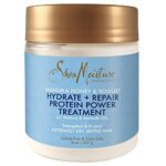 Shea Moisture Manuka Honey & Yogurt Hydrate + Repair Protein-Strong Treatment, 8 Oz