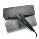 Diva Pro Styling Digital Straightener and Styler, Onyx, with Macadamia, Argan Oil & Keratin infused ceramic plates PRO211