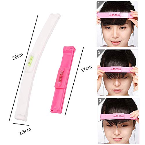 Clip Cut Tool Hair, Professional DIY Home Trimmer Styling Clip Comb Hairstyle Typing Trim Tool Accurate Trimmer Fringe Hair Cutting Barrettes Hai