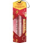 Burt's Bees Moisturising Lip Balm, Tinted Lip Balm and Lip Shimmer, Mistletoe Kiss