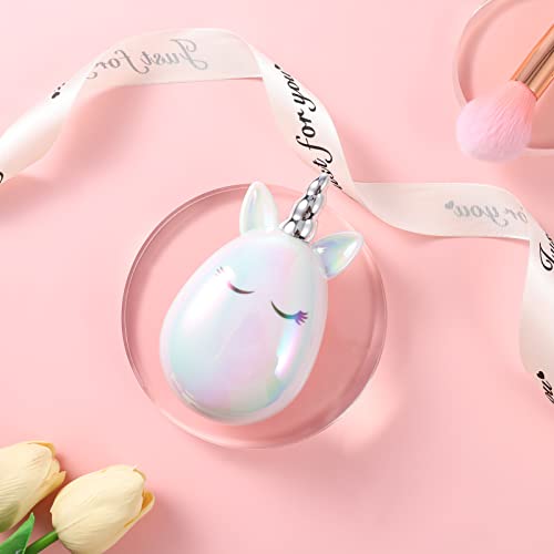 RosewineC Unicorn Detangle Hairbrush Tangle Teaser Hair Brush, Women and Girls Detangling Brush for Thick, Wavy, Curly or Thin Hair