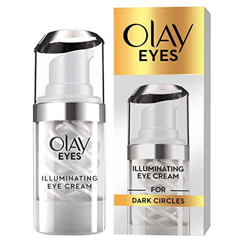 Olay Brightening Eye Cream for Dark Circles 15ml, with Vitamin B3 & Caffeine, Suitable for All Skin Types