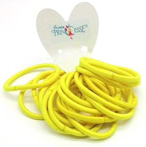 La Petite PrincesseThick red hair bobbles Red Hair bands, School Uniform Red Hair Elastic Bands Ponytail Holders Hair Bands Hair Bobbles for Wome