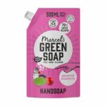 Marcel's Green Soap - Hand Soap Refill Patchouli & Cranberry - Handwash Dispenser Refill - 100% Eco friendly - 100% Vegan - 97% Biodegradable - 5