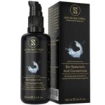 Hydrating Hyaluronic Acid Face Serum for Face 100ml for Women and Men - to Plump and Smooth All Skin Types - Boost Collagen - Vegan & Organic - S