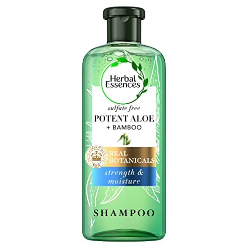 Herbal Essences bio:renew Aloe & Bamboo Strenghtening and Moisturizing Sulphate Free Hair Shampoo For Dull, Dry Damaged Hair 380ml