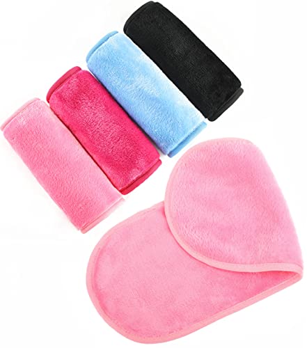 Reusable Makeup Remover Cloth Microfiber Facial Cleaning Wipes Makeup Eraser Towels Face Washcloth Suitable for Sensitive Skin, Remove Makeup Ins