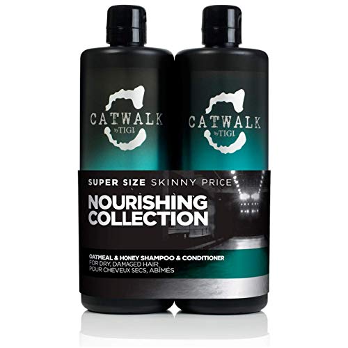 Catwalk by TIGI - Oatmeal & Honey Nourish Conditioner - Ideal for Dry Damaged Hair - 750 ml