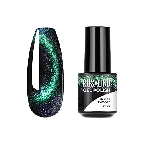 Gel Nail Polish,7ml White Nail Polish,Soak off UV/LED Gel Nail Polish Long Lasting Gel,High Glossy,Smooth,Easy to Apply, No Chips,Holographics Sh