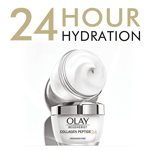 Olay Retinol 24 Night Cream + Collagen Peptide 24 Face Cream, Moisturiser Face Women Skin Care Sets & Kits, 2x 50 ml