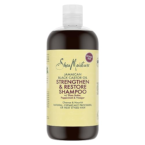 SheaMoisture Jamaican Black Castor Oil Strengthen & Restore Shampoo sulphate free shampoo for natural, chemically processed, or heat styled hair