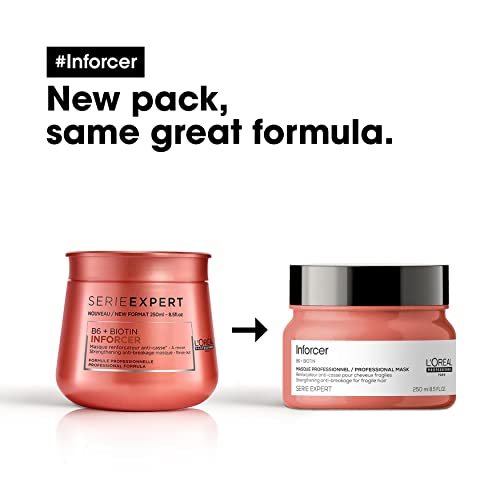 L’Oréal Professionnel Mask, For Fragile, Breaking & Weakened Hair, Serie Expert Inforcer, 250 ml