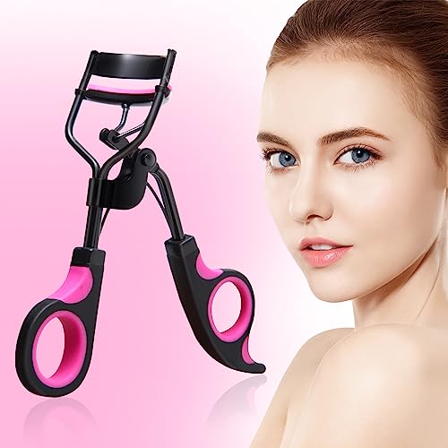 ๐๐ซ๐จ๐๐๐ฌ๐ฌ๐ข๐จ๐ง๐๐ฅ ๐๐ฒ๐๐ฅ๐๐ฌ๐ก ๐๐ฎ๐ซ๐ฅ๐๐ซ ๐๐ข๐ญ - Violet Black Lash Curlers with 10 Refills for Stunning Women's and Girls' Eyelashes