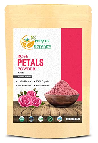 Herbs Botanica Chandan (Sandalwood) Powder Organic 100gm / 3.52 oz For Skin, Face Pack, Face Mask, Worship Tilak, Auspicious Occasions 100% Natur