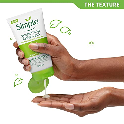 Simple Kind to Skin Moisturising Facial Wash (150ml) - Pack of 6