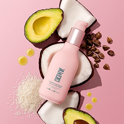 Coco & Eve Hydrating & Detangling Leave-In Conditioner. Coconut, Avocado Oil, Vitamin A & E to Nourish, De-frizz, Detangle, Minimise Breakage & S